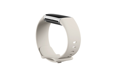 Fitbit Charge 6 Porcelain / Silver アルミニウム（GA05185）| au