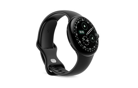 Google Pixel Watch 4 45mm Matte Black A~P[X^Obsidian ANeBu oh
