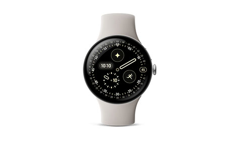 Google Pixel Watch 4 45mm Polished Silver A~P[X^Porcelain ANeBu oh