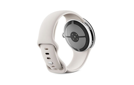 Google Pixel Watch 4 45mm Polished Silver A~P[X^Porcelain ANeBu oh