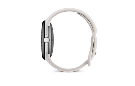 Google Pixel Watch 4 45mm Polished Silver A~P[X^Porcelain ANeBu oh