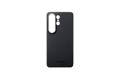 PITAKA Ultra-Slim Case with Aaron Button for Samsung Galaxy S26 Ultra Black/Gray