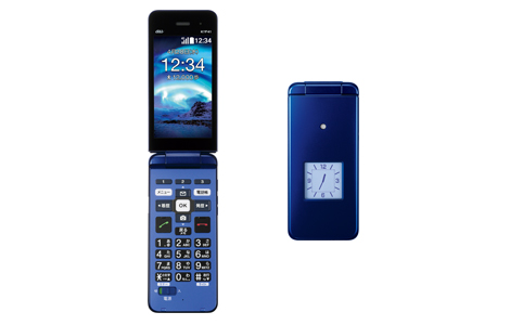 新品/取寄せ Kyocera かんたんケータイ KYF41 ROYAL BLUE 携帯電話本体