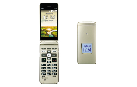 au かんたんケータイ KYF41 スマートフォン/携帯電話 携帯電話本体 