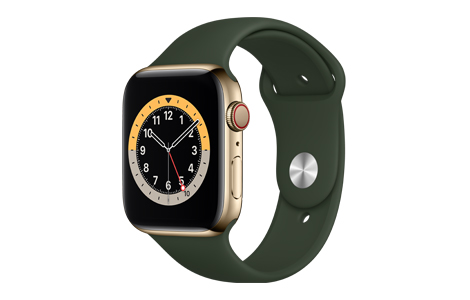 yAEgbg(qlsԕis)zApple Watch Series 6 - 44mmS[hXeXX`[P[XƃLvXO[X|[coh