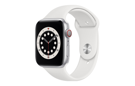 yAEgbg(qlsԕis)zApple Watch Series 6 - 44mmVo[A~jEP[XƃzCgX|[coh