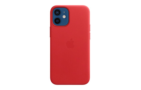 MagSafe対応iPhone 12 miniレザーケース -(PRODUCT)RED（MHK73FE ...