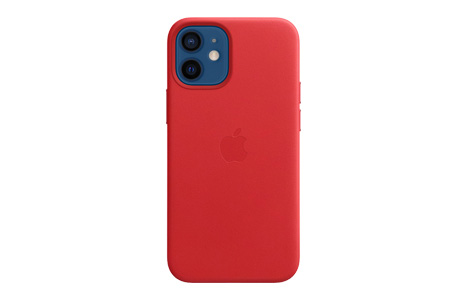 MagSafe対応iPhone 12 miniレザーケース -(PRODUCT)RED（MHK73FE 