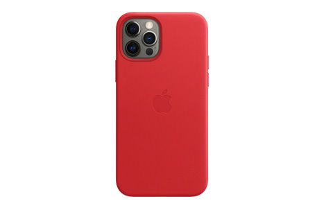 MagSafe対応iPhone 12 / 12 Proレザーケース -(PRODUCT)RED（MHKD3FE ...