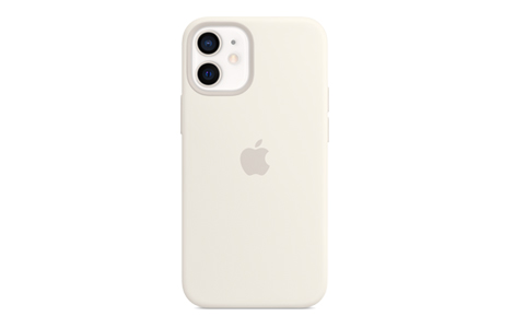 格安Apple iPhone12mini 128GB ホワイトシリコーンケース付