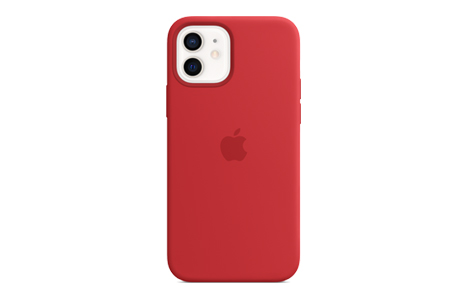 Magsafe対応iphone 12 12 Proシリコーンケース レッド Product Red Mhl63fe Apple Au Online Shop エーユー オンライン ショップ