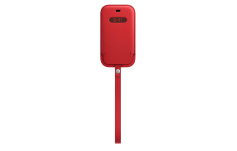 MagSafe対応iPhone 12 miniレザースリーブ - (PRODUCT)RED