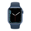 Apple Watch Series 7- 41mmブルーアルミニウムケースとアビスブルースポーツバンド