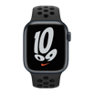 Apple Watch Nike Series 7- 41mmミッドナイトアルミニウムケースとアンスラサイト/ブラックNikeスポーツバンド