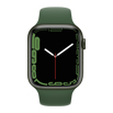 Apple Watch Series 7- 45mmグリーンアルミニウムケースとクローバースポーツバンド