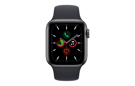 Apple Watch SE 40mmスペースグレイアルミニウムケース richproducts