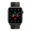 Apple Watch SE- 44mmスペースグレイアルミニウムケースとトルネード/グレイスポーツループ