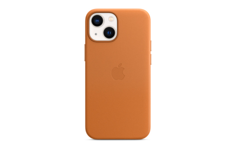 MagSafe対応iPhone 13 miniレザーケース - ゴールデンブラウン