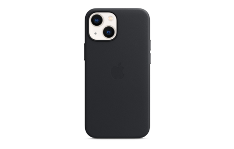 iPhone13 Leather Case ミッドナイト MagSafe対応 - iPhone用ケース