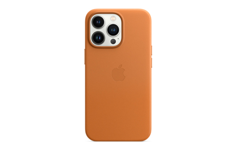 MagSafe対応iPhone 13 Proレザーケース - ゴールデンブラウン
