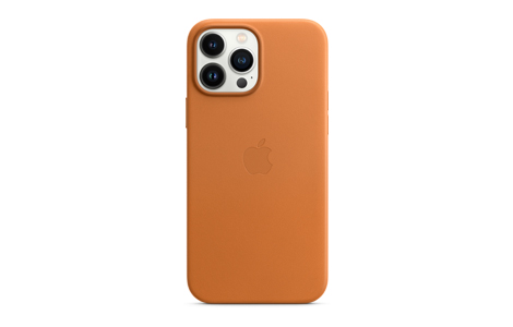MagSafe対応iPhone 13 Pro Maxレザーケース - ゴールデンブラウン