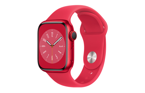 Apple Watch Series 8- 41mm(PRODUCT)REDアルミニウムケースと(PRODUCT ...