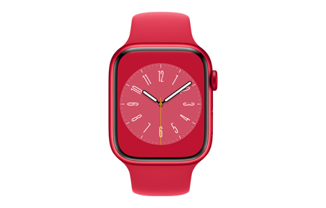 Apple Watch Series 8- 45mm(PRODUCT)REDアルミニウムケースと(PRODUCT