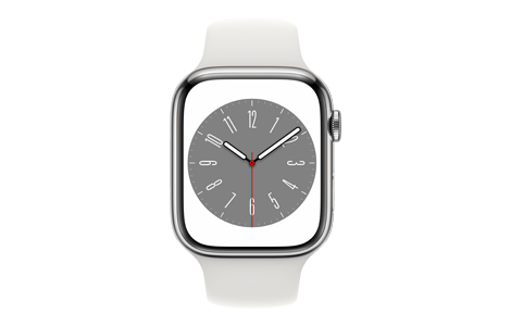 Apple Watch8 45mm ステンレスシルバー