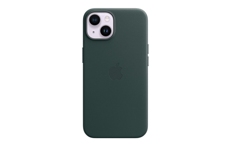 MagSafe対応iPhone 14レザーケース - フォレストグリーン