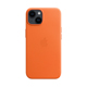 MagSafe対応iPhone 14レザーケース - オレンジ