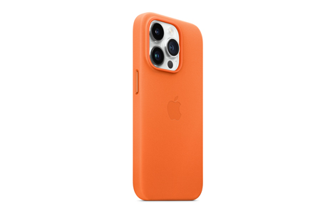 MagSafe対応iPhone 14 Proレザーケース - オレンジ（MPPL3FE）/Apple 