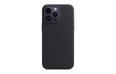 iPhone 14 Proレザーケース ミッドナイト MagSafe対応