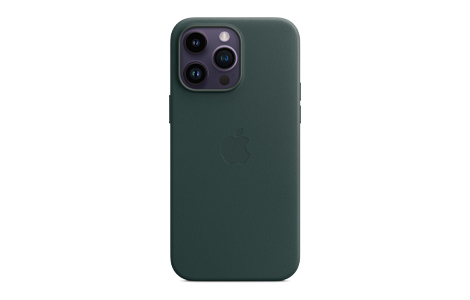 MagSafe対応iPhone 14 Pro Maxレザーケース - フォレストグリーン