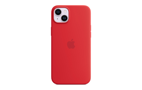 MagSafe対応iPhone 14 Plusシリコーンケース - (PRODUCT) RED