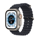 Apple Watch Ultra- 49mmチタニウムケースとミッドナイトオーシャンバンド