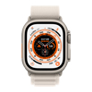 Apple Watch Ultra- 49mmチタニウムケースとスターライトアルパインループ - L