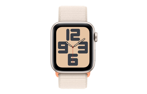 Apple Watch SE (第2世代)- 40mmスターライトアルミニウムケースと ...