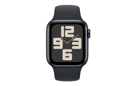 Apple Watch SE (第2世代)- 40mmミッドナイトアルミニウムケースとミッドナイトスポーツバンド - S/M（MRG73J）/Apple|  au Online Shop（エーユー オンライン ショップ）