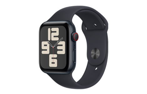 Apple Watch SE (第2世代)- 44mmミッドナイトアルミニウムケースと ...