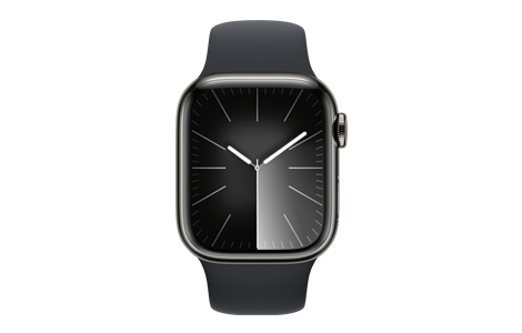 Apple Watch Series 9- 41mmグラファイトステンレススチールケースと ...