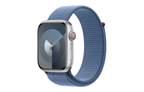 Apple Watch Series 7（GPSモデル）45mm ブルーアルミニスマートフォン携帯電話