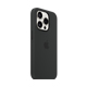 MagSafe対応iPhone 15 Proシリコーンケース - ブラック