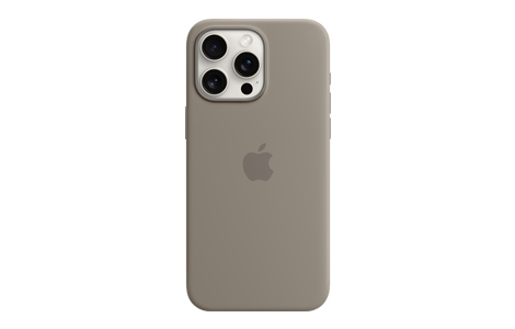 MagSafe対応iPhone 15 Pro Maxシリコーンケース - クレイ