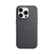 MagSafe対応iPhone 15 Proファインウーブンケース - ブラック