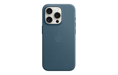 MagSafe対応iPhone 15 Proファインウーブンケース - パシフィックブルー