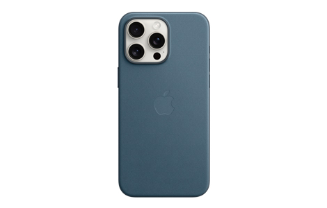 MagSafe対応iPhone 15 Pro Maxファインウーブンケース - パシフィックブルー