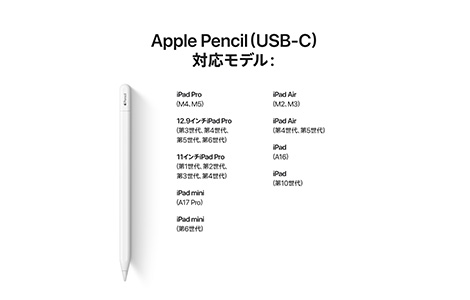Apple Pencil (USB-C)（MUWA3ZA）/Apple| au Online Shop