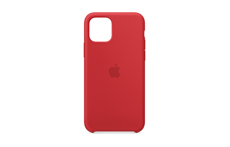 silicon case iphone 11 red