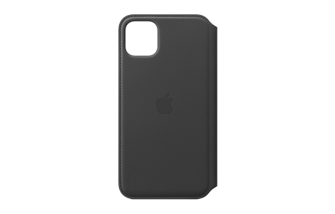 au限定】iPhone 11 Pro Maxレザーフォリオ - ブラック（MX082FE）| au