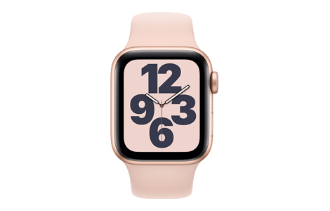 Apple Watch SE - 40mmゴールドアルミニウムケースとピンクサンドスポーツバンド（MYEH2J）⁄Apple| au Online  Shop（エーユー オンライン ショップ）